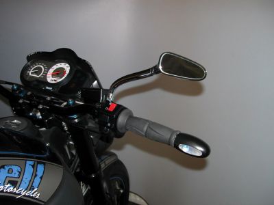 Bologna mirror right chrome case for all Buell models