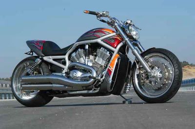 Superstreet-Heckteil fr Harley-Davidson VRSC-A und B Modelle bis Bj. 06 (solo betrieb)