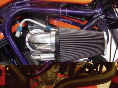 Forcewinder air cleaner for Buell X1 and S3 injection models