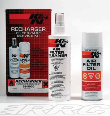 K & N Cleaning set for all K & N air cleaner