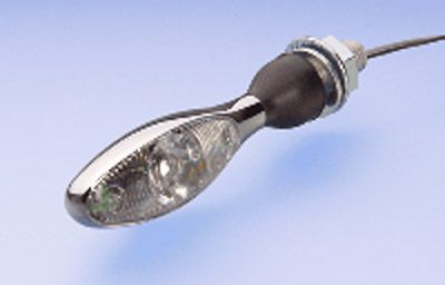 Kellermann Micro LED Blinker - Klarglas Optik (Stck) sowohl als hinterer und vorderer Fahrtrichtungsanzeiger zugelassen