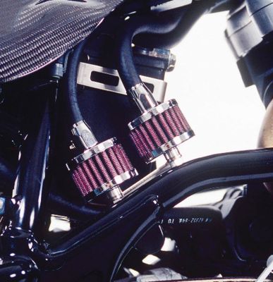 Complete cranecase breather kit for Buell M2 - S3 models