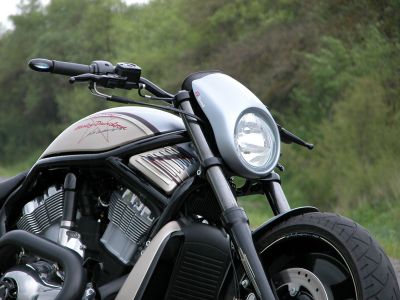 Scheinwerferverkleidung fr alle Harley-Davidson V-Rod Muscle und VRSCA - VRSCB Modelle
