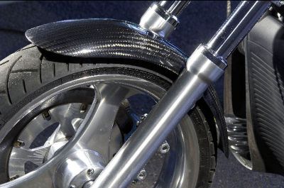 Carbon Frontkotflgel fr alle Harley-Davidson V-Rod Modelle
