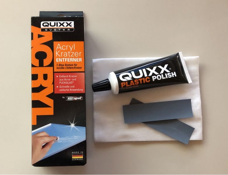 Quixx-Xerapol, acrylic scratch remover