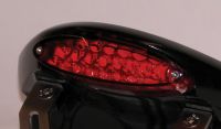 LED Tail light incl. license plate light, red glass, size about 110 mm x 34 mm