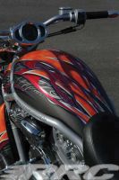 Cockpitgehäuse Aluminium poliert für alle Harley-Davidson V-Rod Modelle